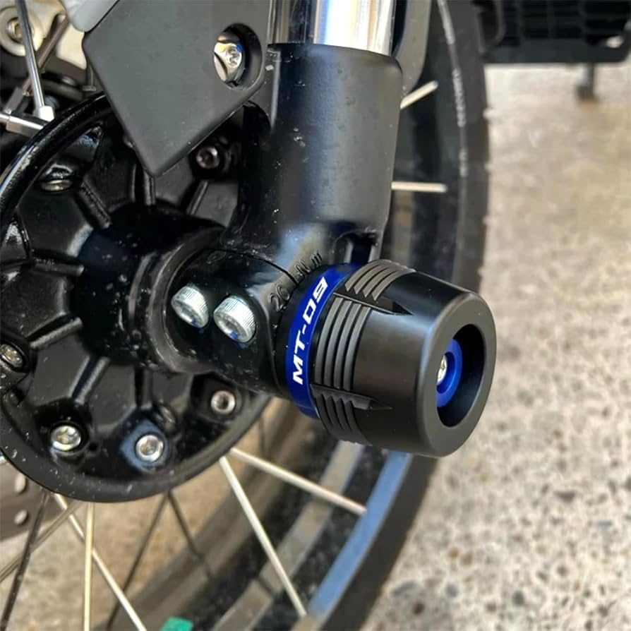 Amazon.com: ZYAKOMO Motorcycle Front Wheel Fork Axle Sliders
